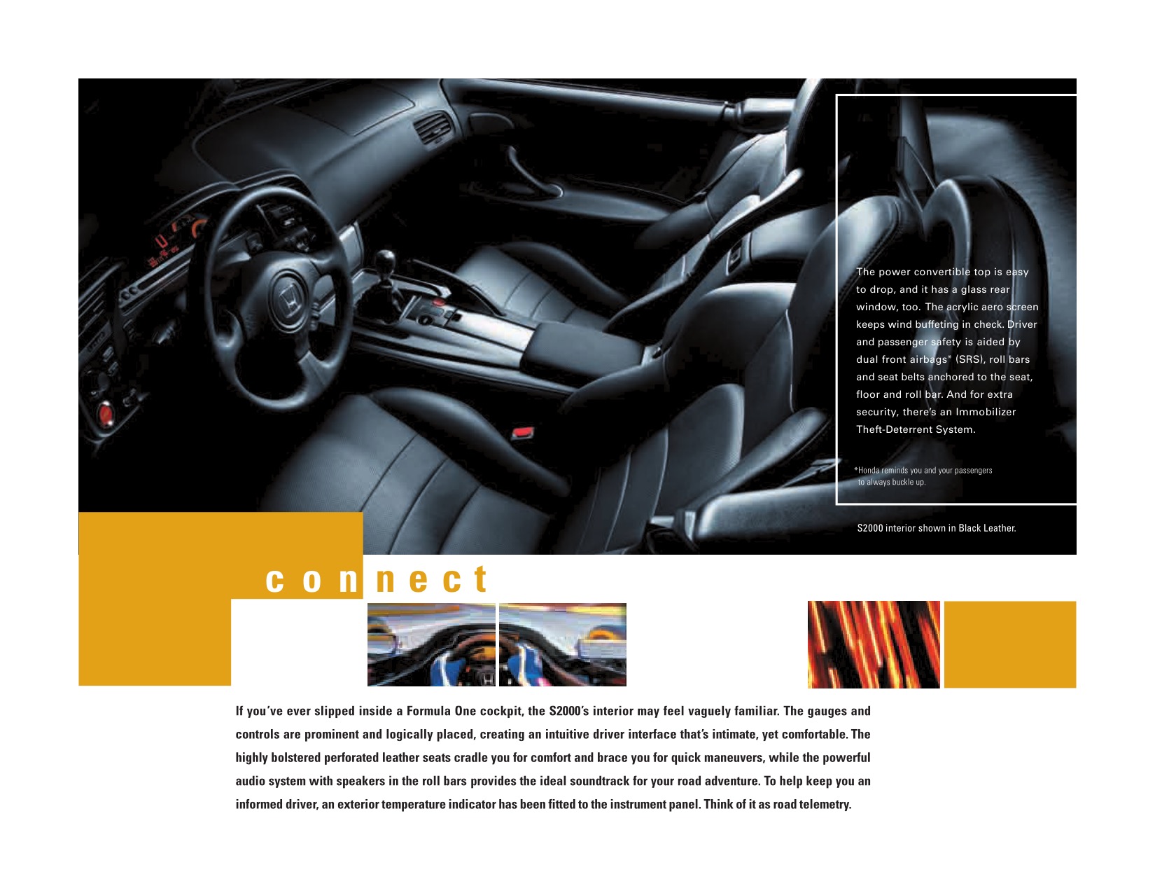 2007 Honda S2000 Brochure Page 2